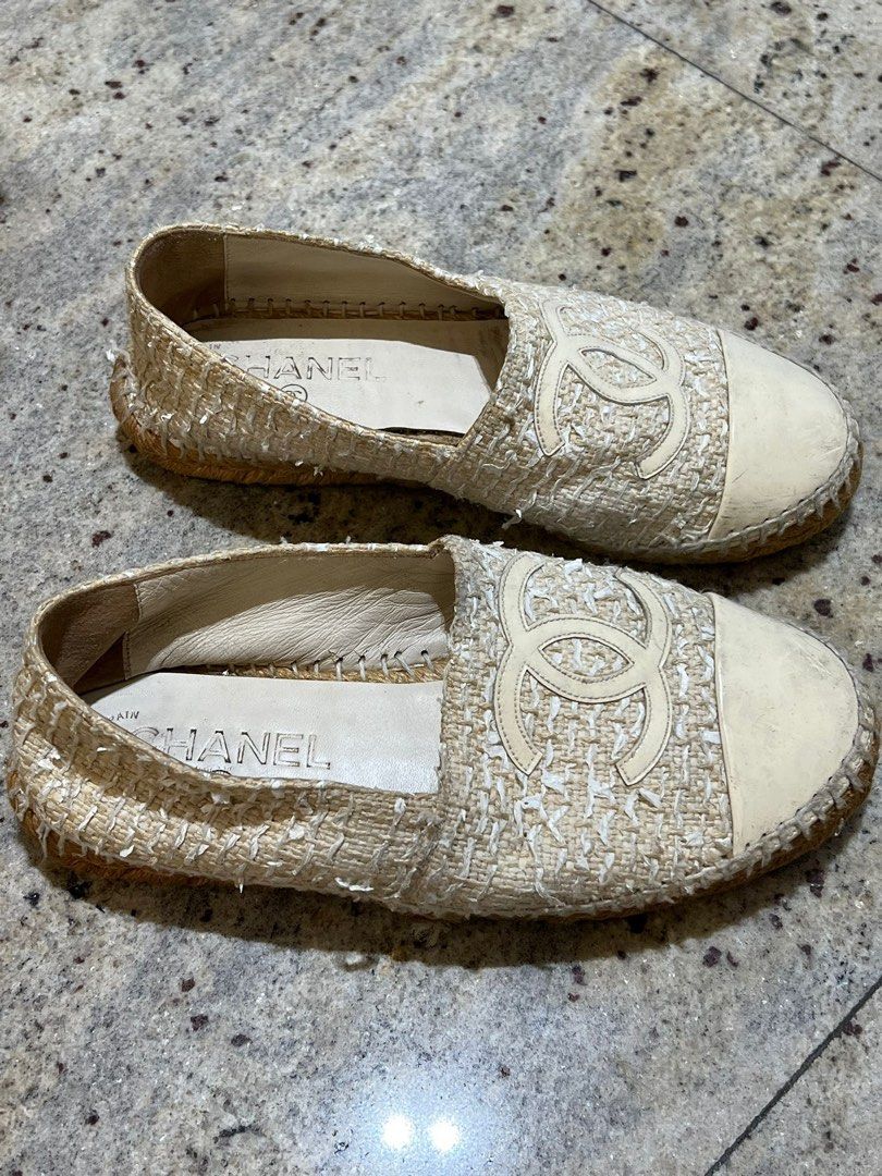 White best sale espadrilles chanel