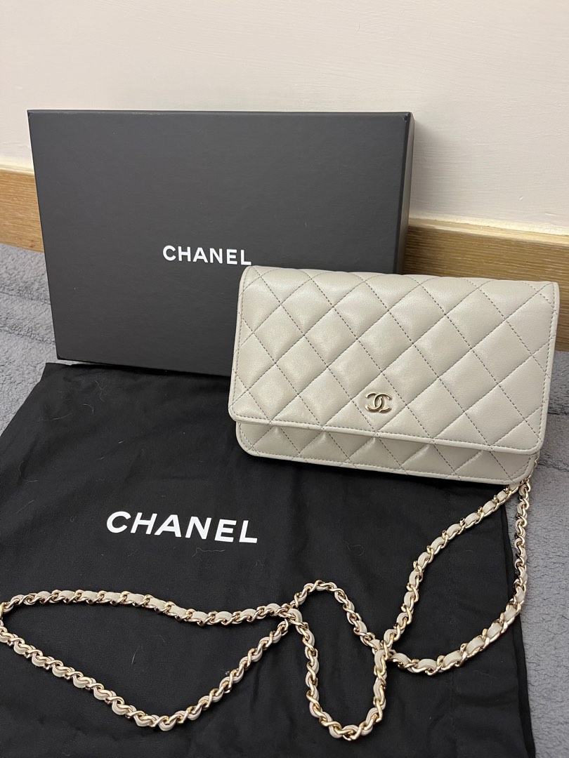 Chanel grey clearance