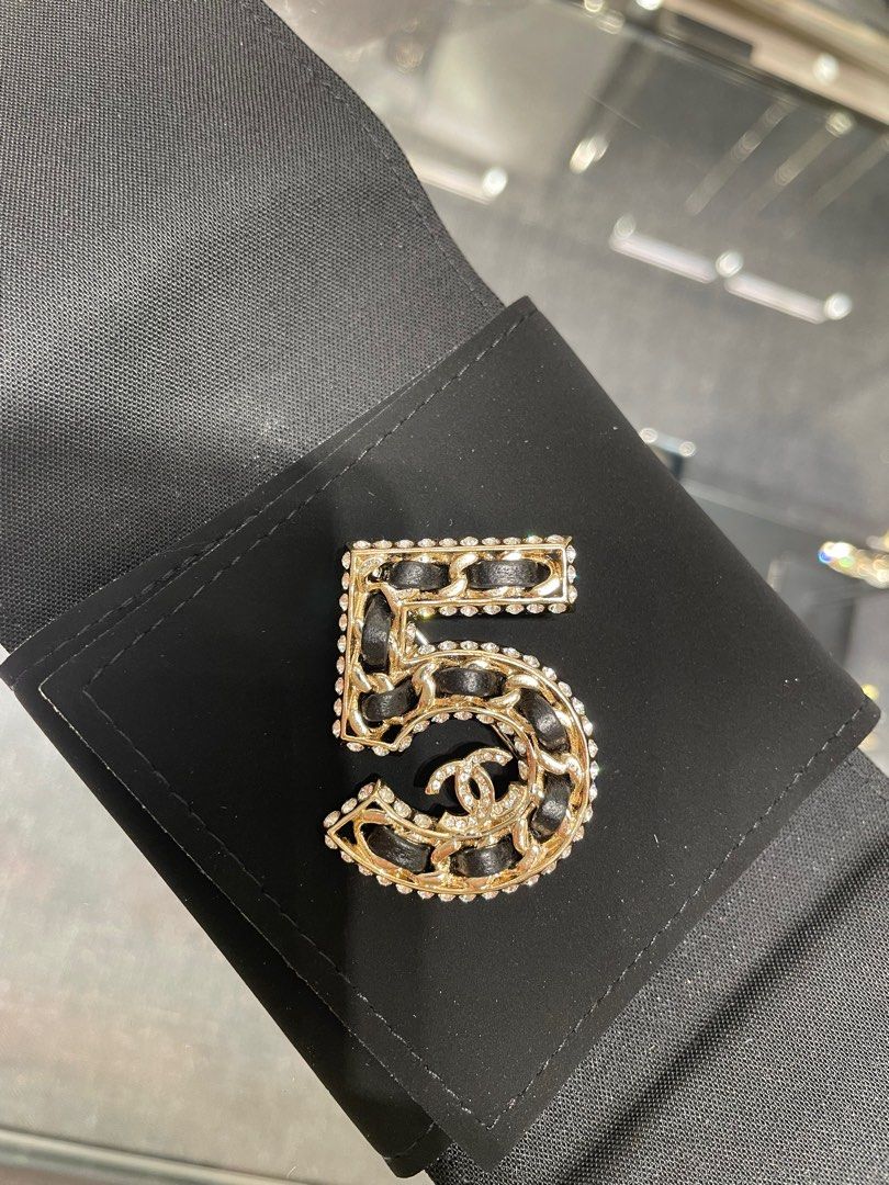 Chanel number 5 brooch 23P (not 23s ), Luxury, Accessories on Carousell
