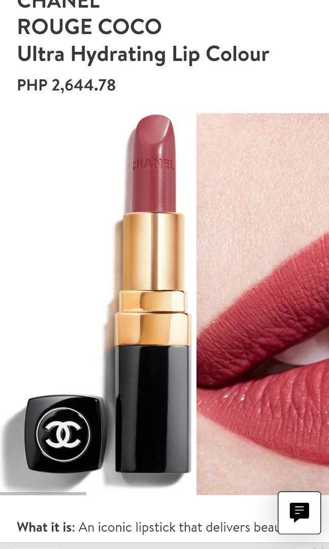 Chanel Rouge Coco Ultra Hydrating Lip Colour, Beauty & Personal Care, Face,  Makeup on Carousell