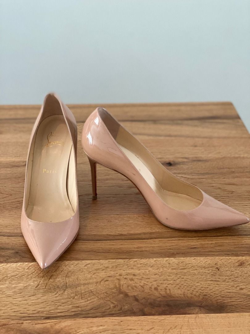Christian louboutin nude heels on sale