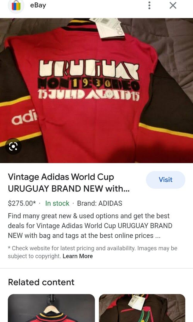 Adidas store vintage uruguay