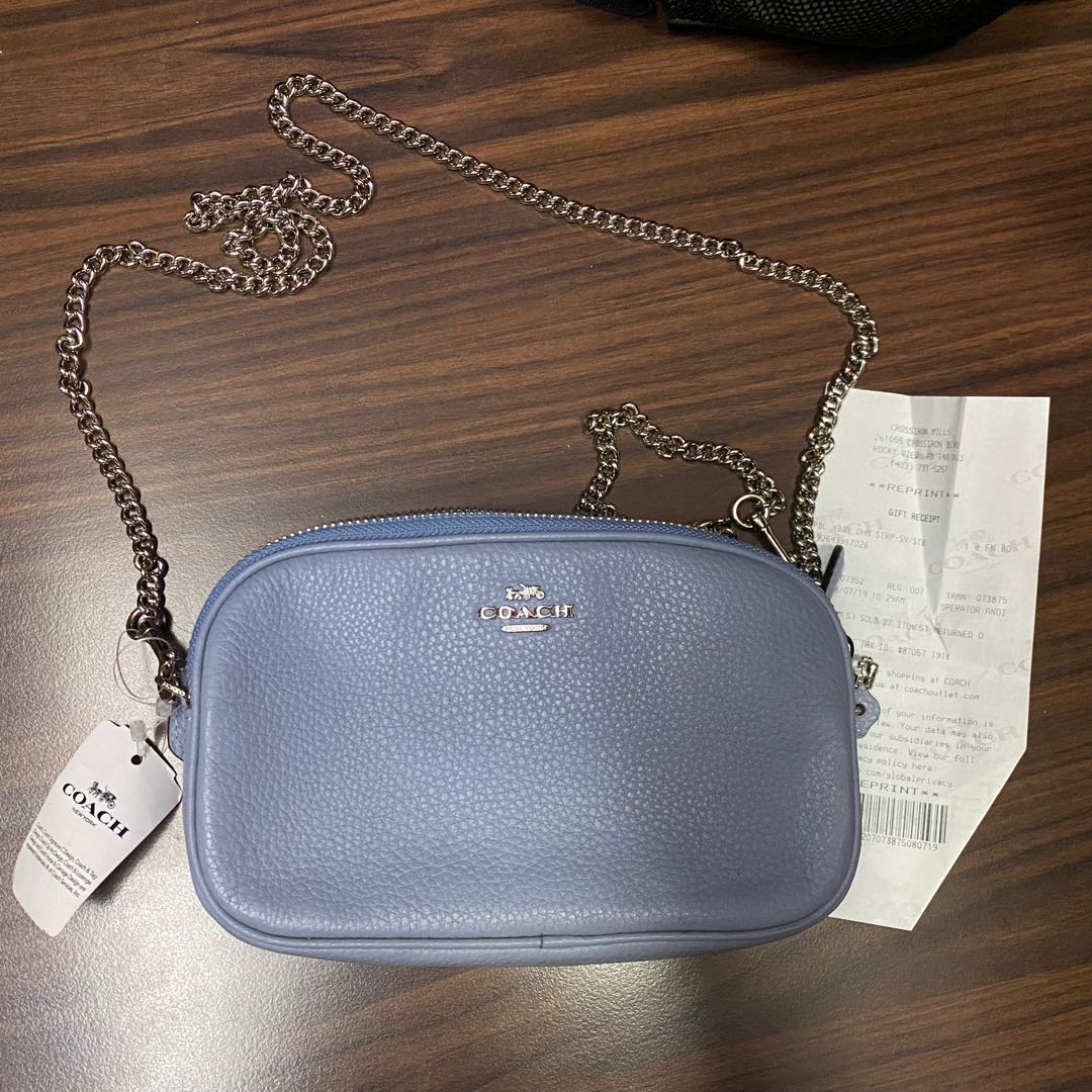 Coach double zip camera bag best sale