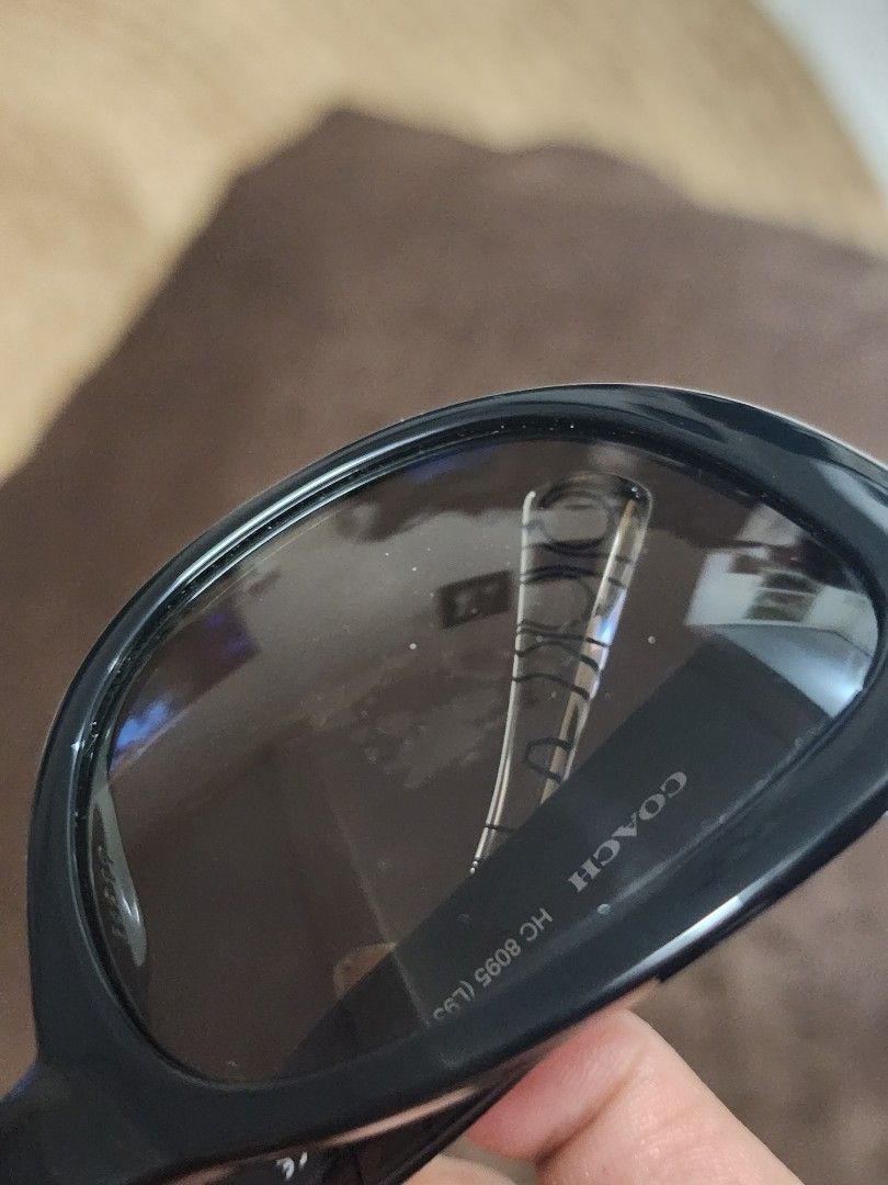 Coach eyewear (Category: Sunglasses & Eyewear) located in Imus. Submitted by shopaholic_preloved17 (Listing ID 1214678488, Image 2). Description: see pics sa flaw d masyado halata pag suot..