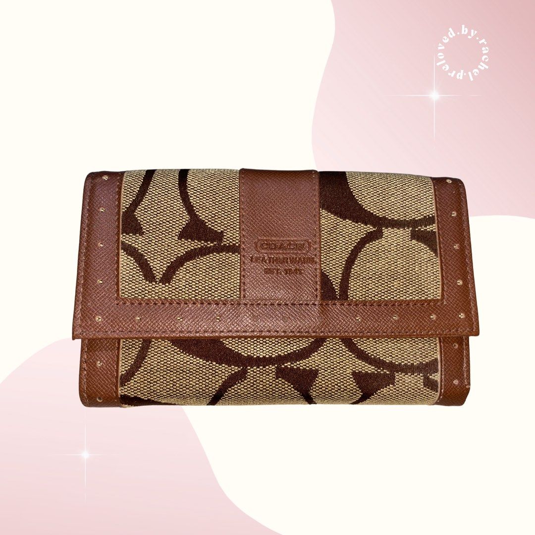Coach wallet quality shop
