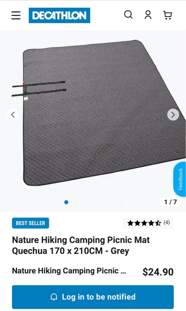 Decathlon camping mat, Sports Equipment, Hiking & Camping on Carousell