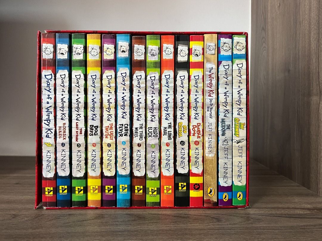 Diary of a Wimpy Kid Box set (14 books) 