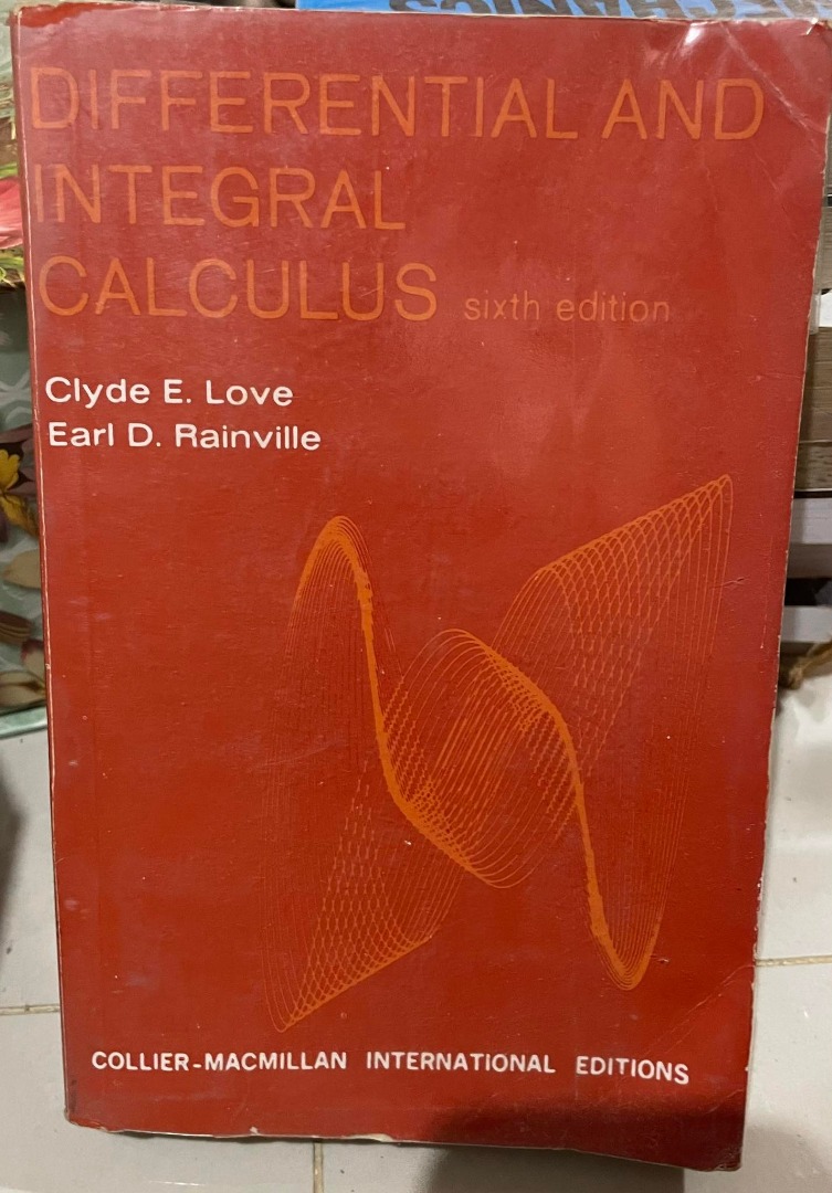 Differential and Integral Calculus, Hobbies & Toys, Books & Magazines