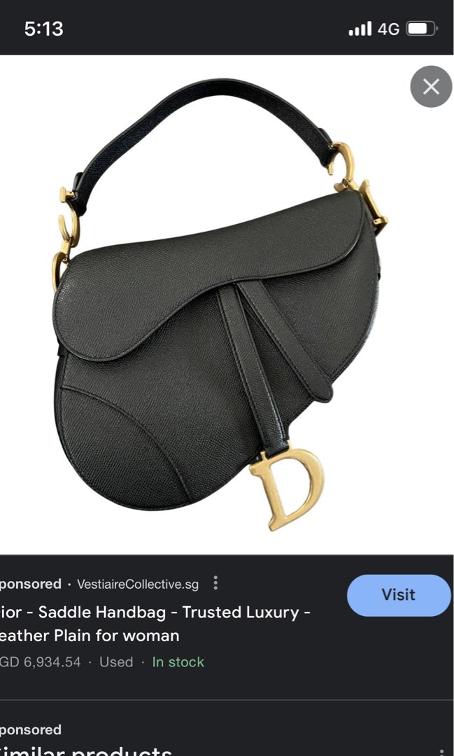 Dior Saddle Bag Women s Fashion Bags Wallets Cross body Bags on Carousell