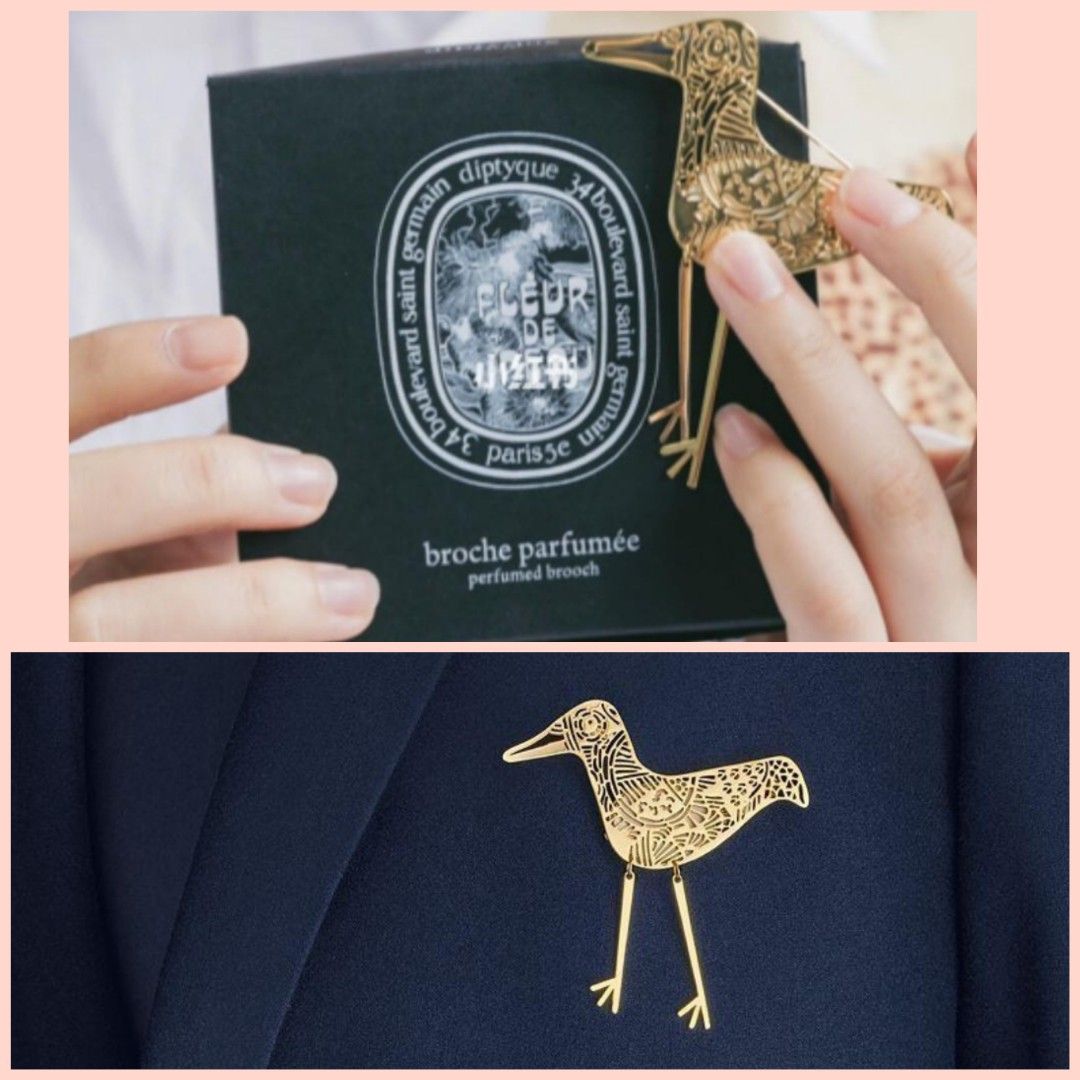 Diptyque perfumed online brooch