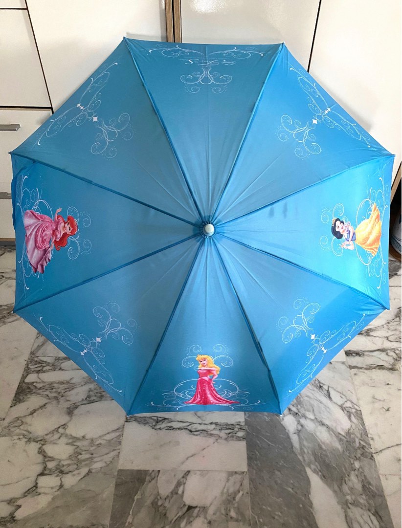Disney Princess Umbrella, Hobbies & Toys, Travel, Umbrellas on Carousell