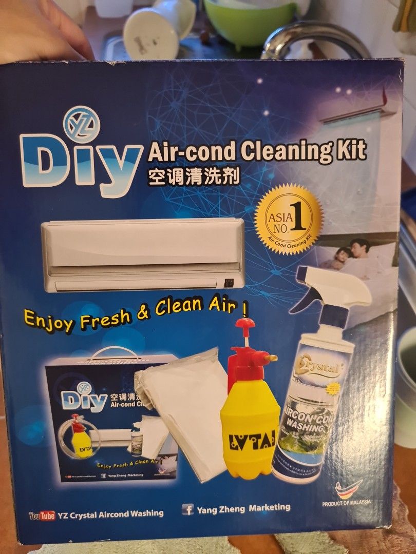 DIY air con cleaning kit, TV & Home Appliances, Air Conditioners