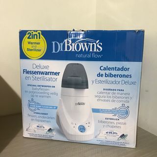 DR BROWNS sterilizer n bottle warmer NEW