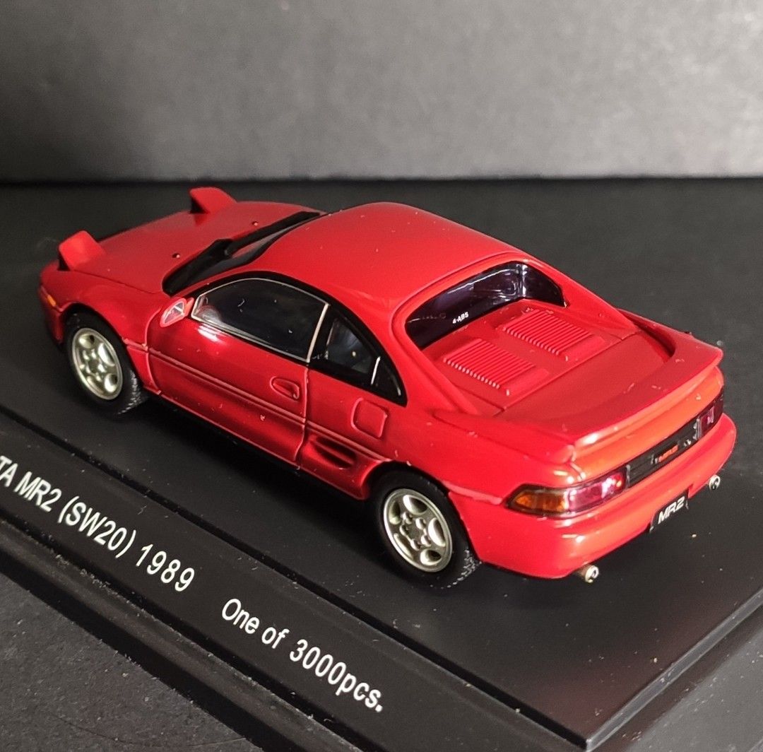 Ebbro Toyota MR2 (SW20) Red Limited Edition Scale 1:43 豐田汽車 