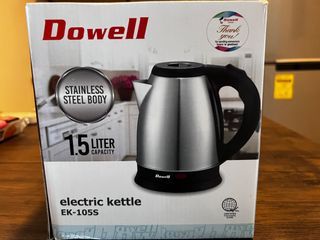 Electric kettle Dowell 1.5L stainless steel