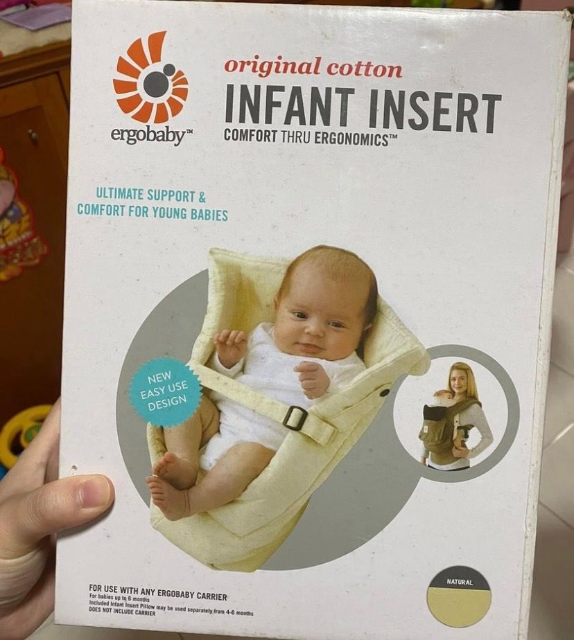 Ergobaby 360 online infant insert pillow