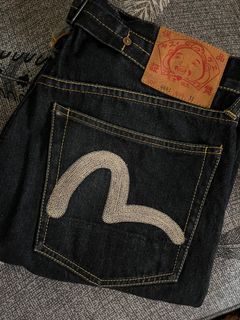 Evisu 深藍牛仔褲
