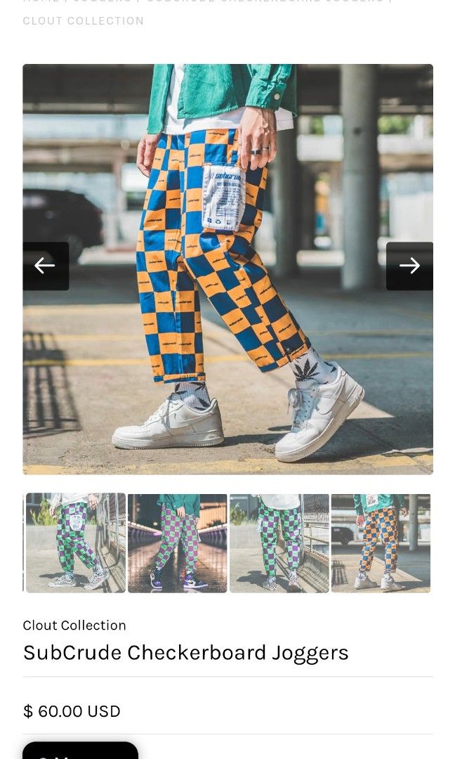 Clout joggers hotsell