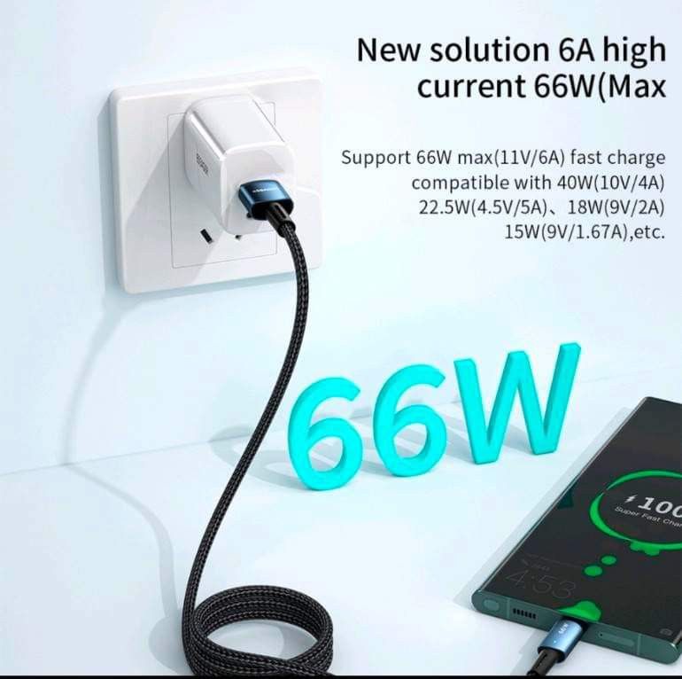 FAST CHARGER CABLE HIGH QUALITY REAL ME 1 M (Category: Chargers & Cables) located in Pasig City. Submitted by benildarustia18 (Listing ID 1214581424, Image 3). Description: BRANDNEW AND ONHAND. LEGIT SELLER..