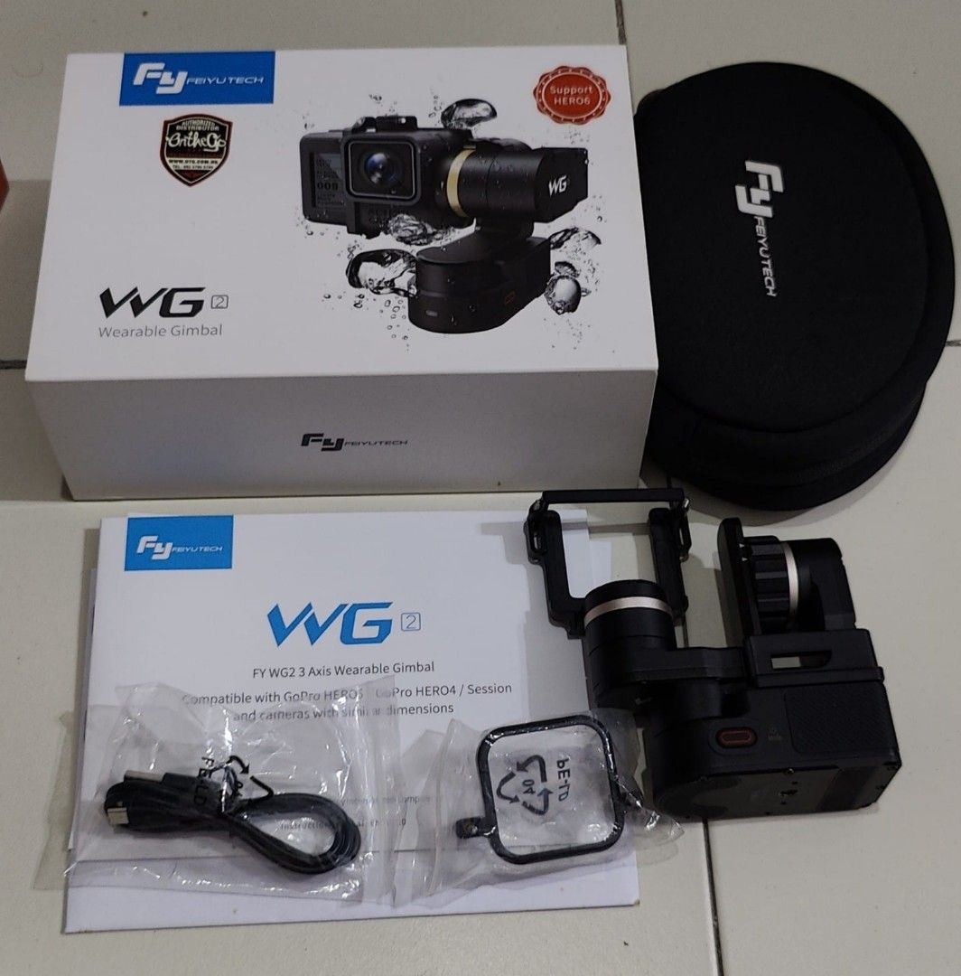 Feiyutech Wg 2 Wearable Gimbal, Photography, Photography Accessories,  Gimbals & Stabilisers On Carousell