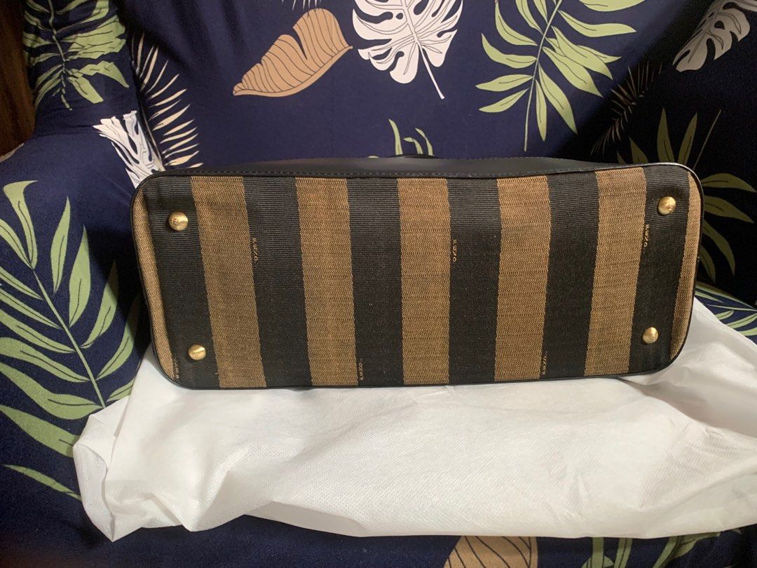 Fendi Pequin two way satchel bag (Category: Luxury Bags & Wallets) located in Manila. Submitted by edifier888 (Listing ID 1214588111, Image 3). Description: Clearance sale! .