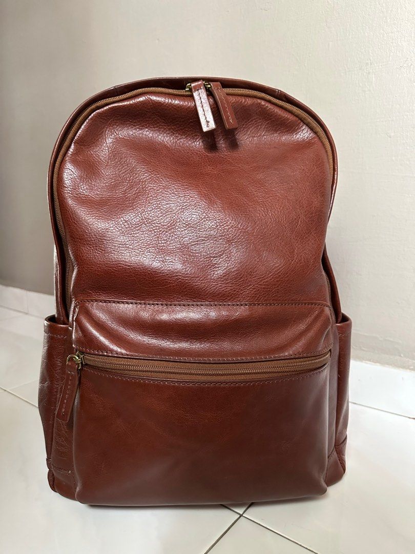 FOSSIL Buckner Backpack (Brown), Men's Fashion, Bags, Backpacks on