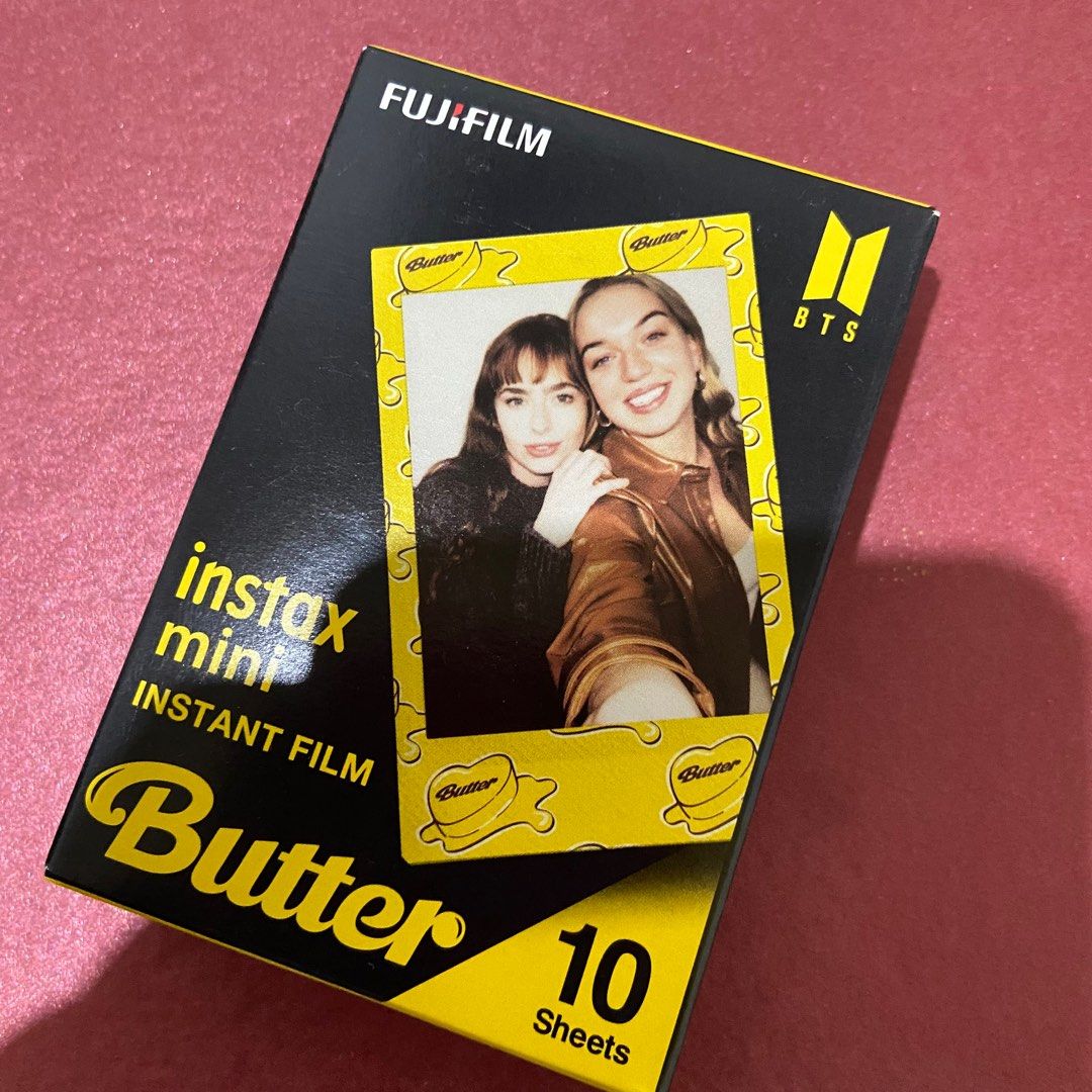 Fujifilm Instax Mini BTS Butter Film (Paper), Fotografi di Carousell