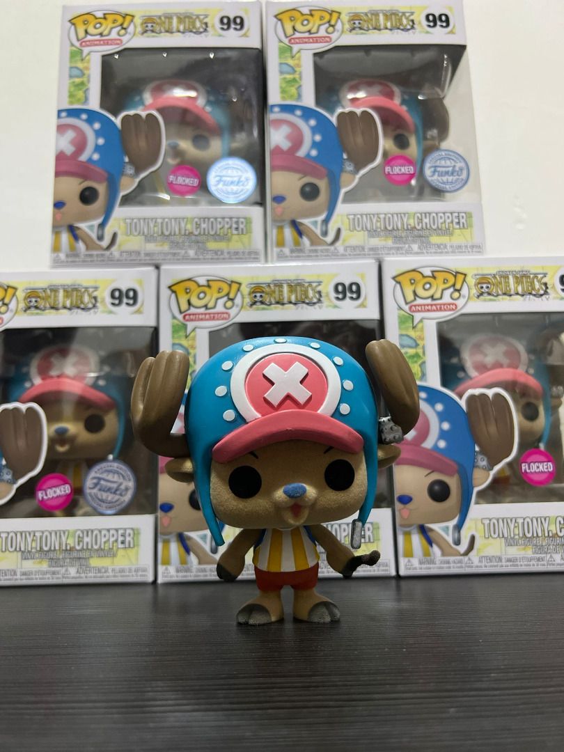 Pop! Animation: One Piece - TonyTony Chopper Flocked Limited