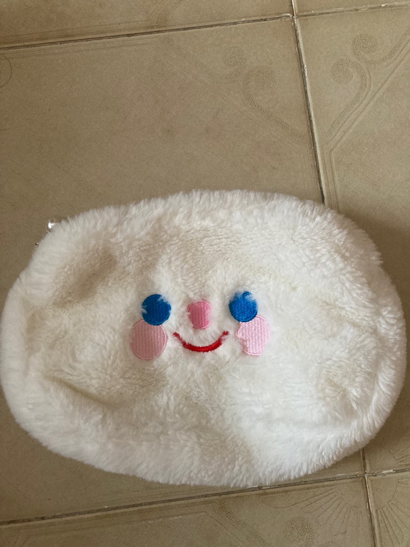 furry cloud pouch, Women's Fashion, Bags & Wallets, Purses & Pouches on ...