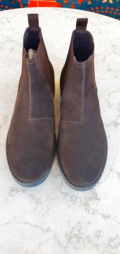 GEOX CHELSEA BOOTS IN SUEDE US9