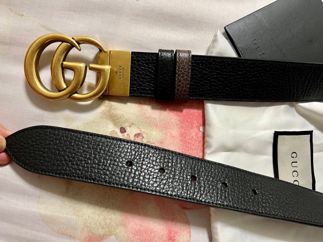 GG Marmont reversible belt Women s Fashion Watches Accessories