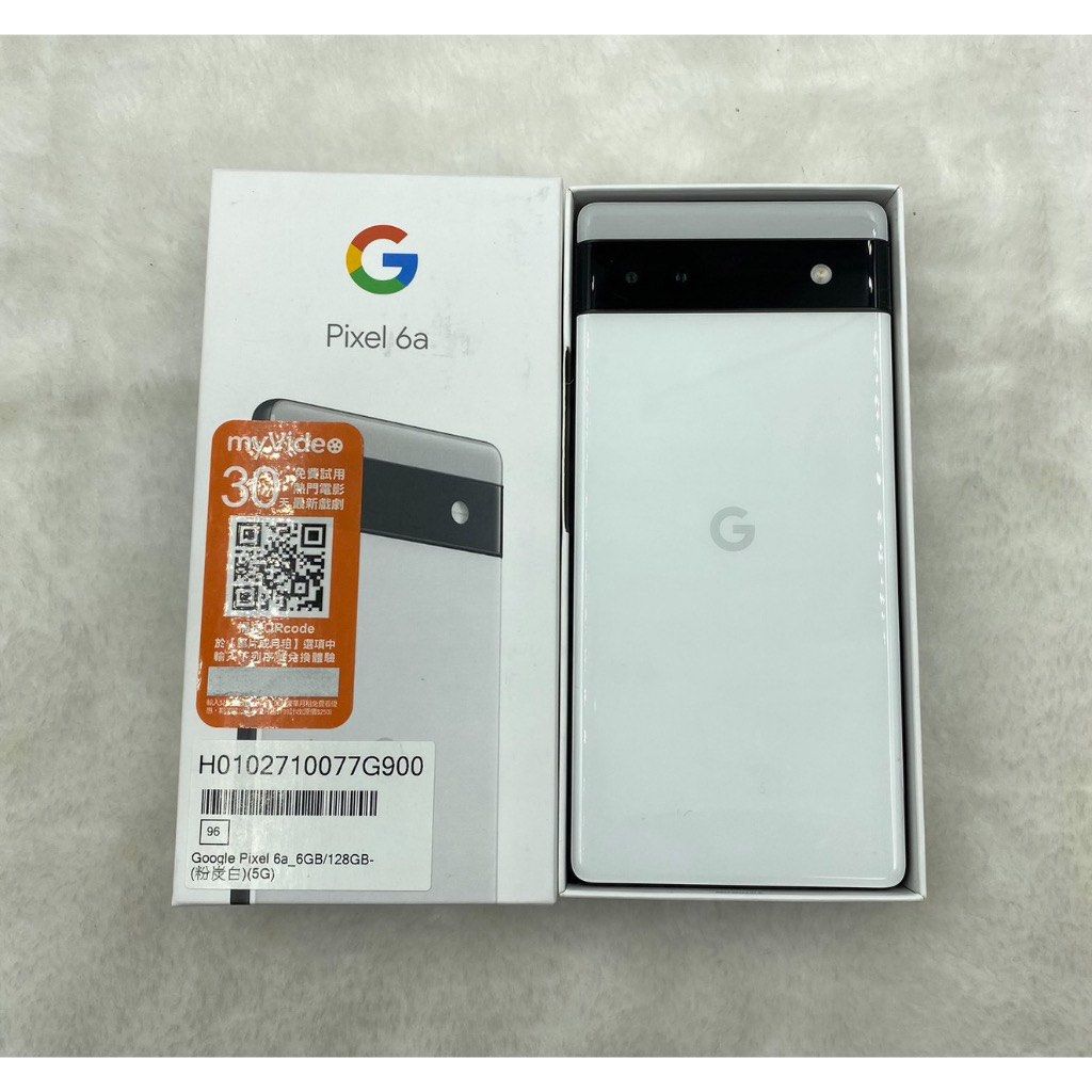 Google Pixel 6a 5G版6G/128G 6.1吋白色, 手機及配件, 手機, Android