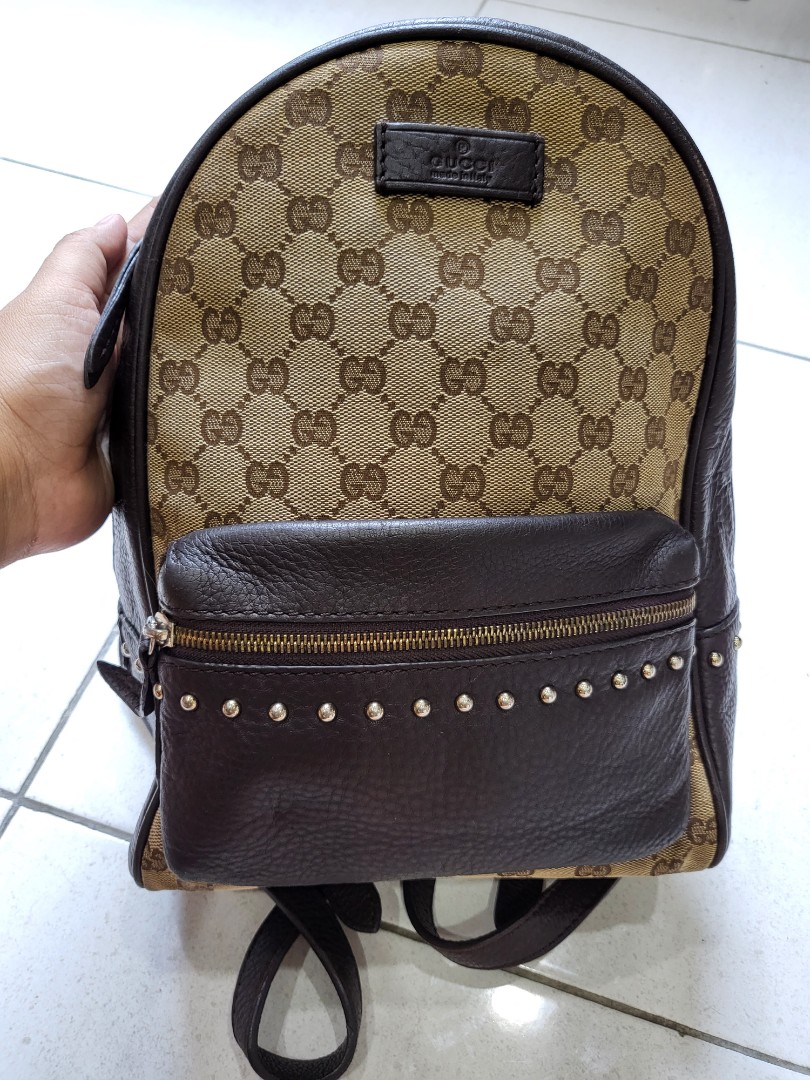 Gucci backpack, Women's Fashion, Bags & Wallets, Backpacks on Carousell
