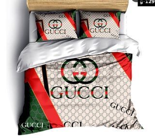 Gucci bedding sheet set 4 pcs