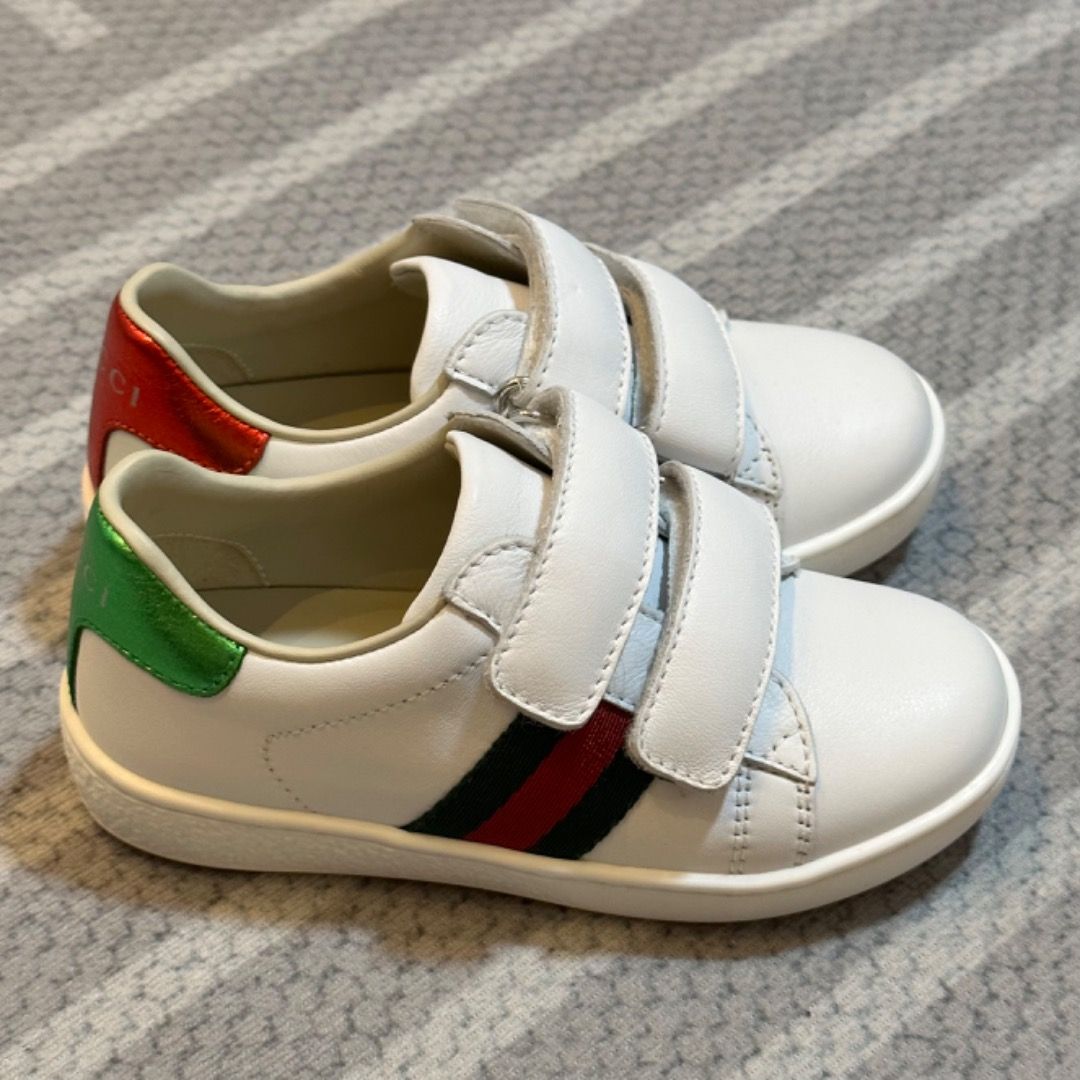 Gucci Toddler Ace Leather Sneaker