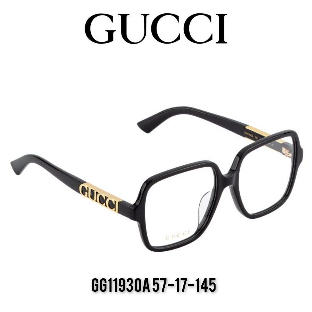 Gucci gg1193oa square logo spectacles Women s Fashion Watches