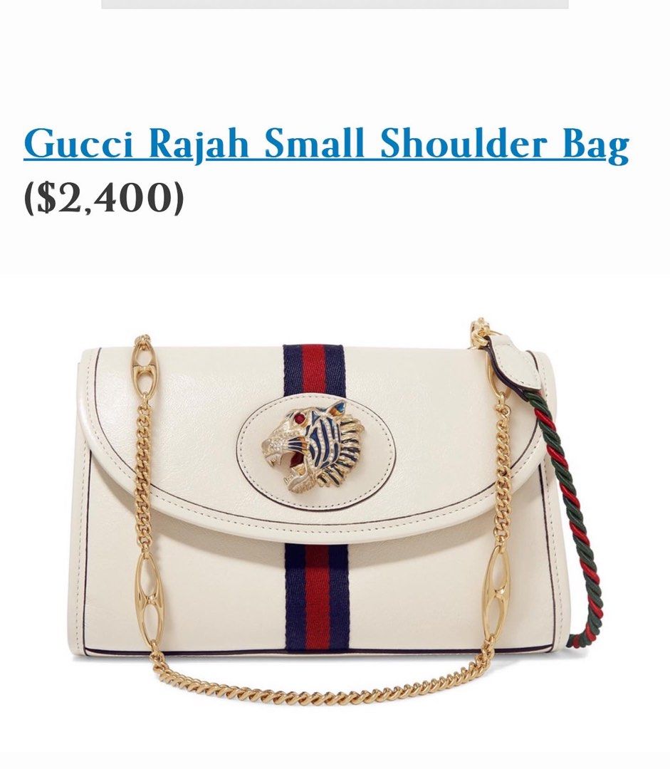 Gucci Rajah shoulder sling Luxury Bags Wallets on Carousell