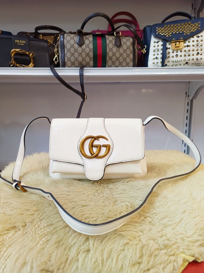 Gucci sling bag white hotsell