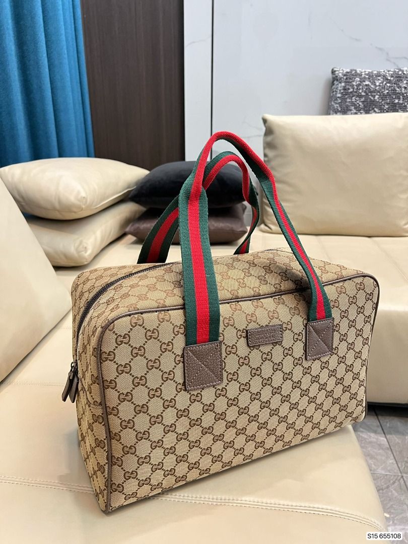 👜Gucci travel bag, luggage bag🛍️👜, Luxury, Bags & Wallets on Carousell