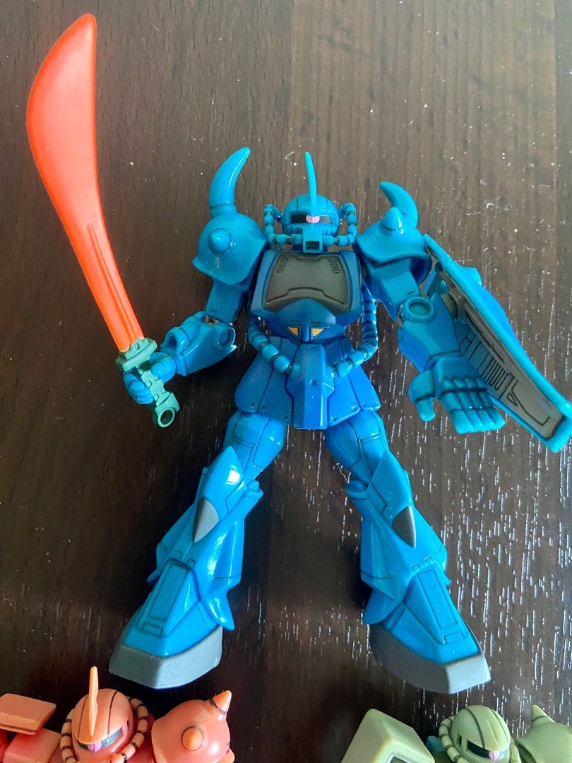 gundam robot 魂 老虎 渣古 gundam Mia gundam hg my rg 高達 自護 老虎 渣古, 興趣及遊戲, 玩具 ...