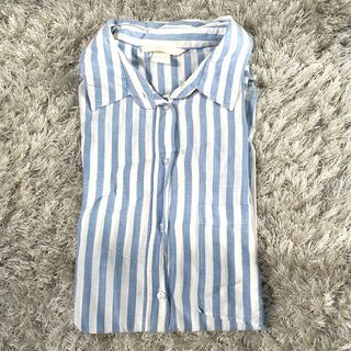 H&M Blue Stripes Shirt