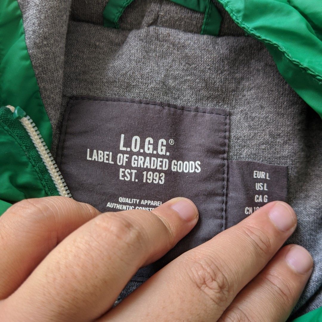 H&M Jacket zipper with hoodie size L original (sport jaket ...