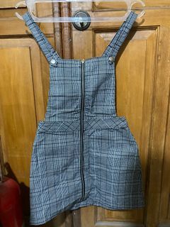 H&M overall dungaree dress petite