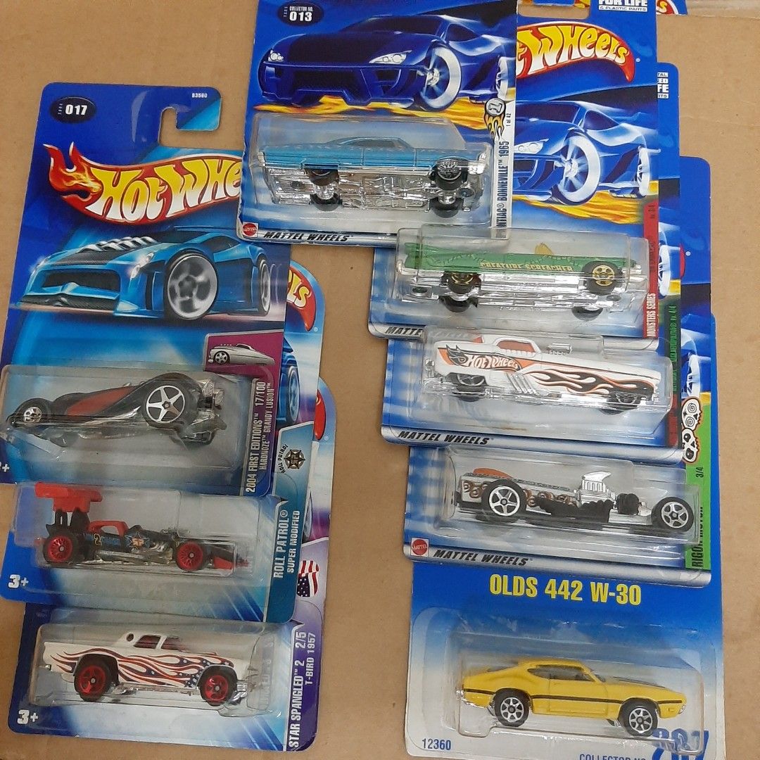 Hot Wheels Ford Mustang GT Mustang Cobra Buick Wildcat SPEED SHARK HOT BIRD  ROADSTER PONTIAC COUPE