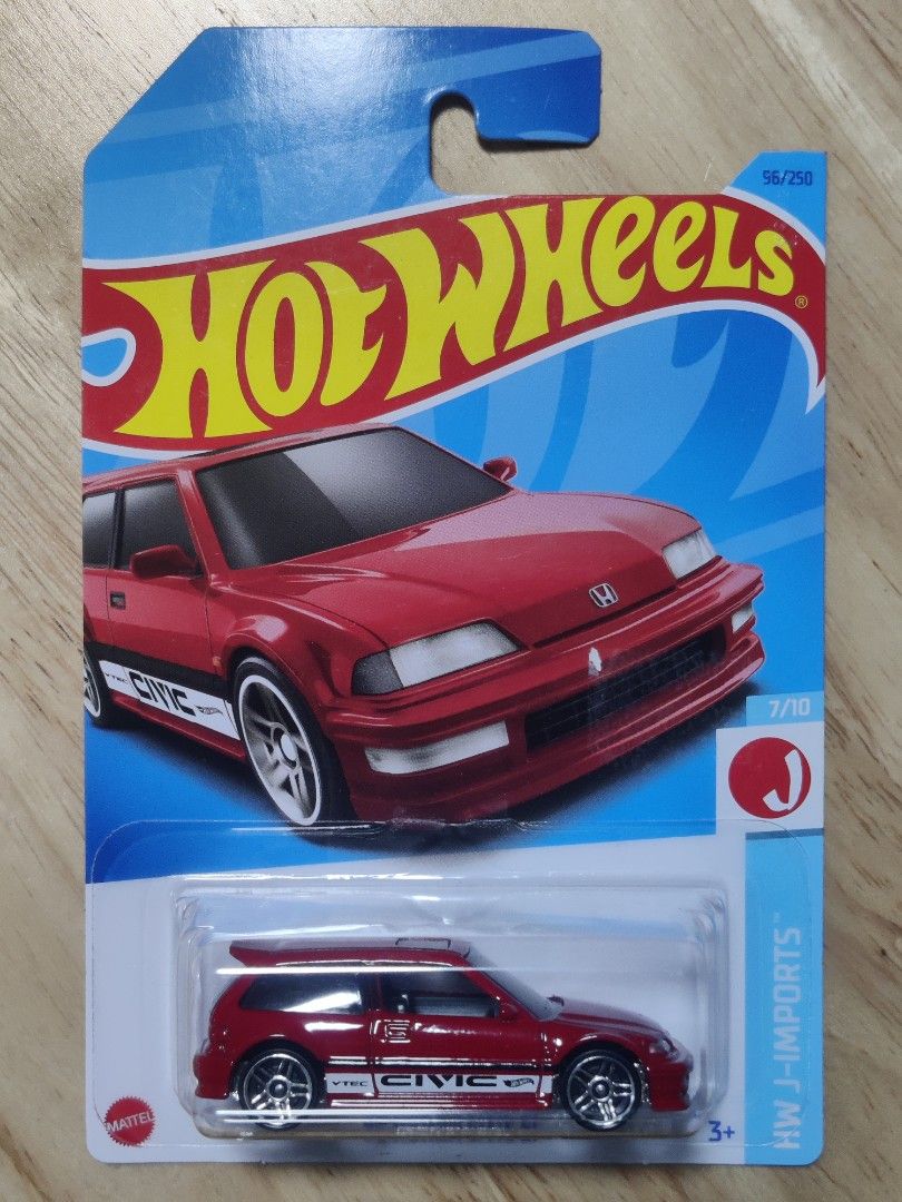Hot wheels Honda Civic EF, Hobbies & Toys, Toys & Games on Carousell
