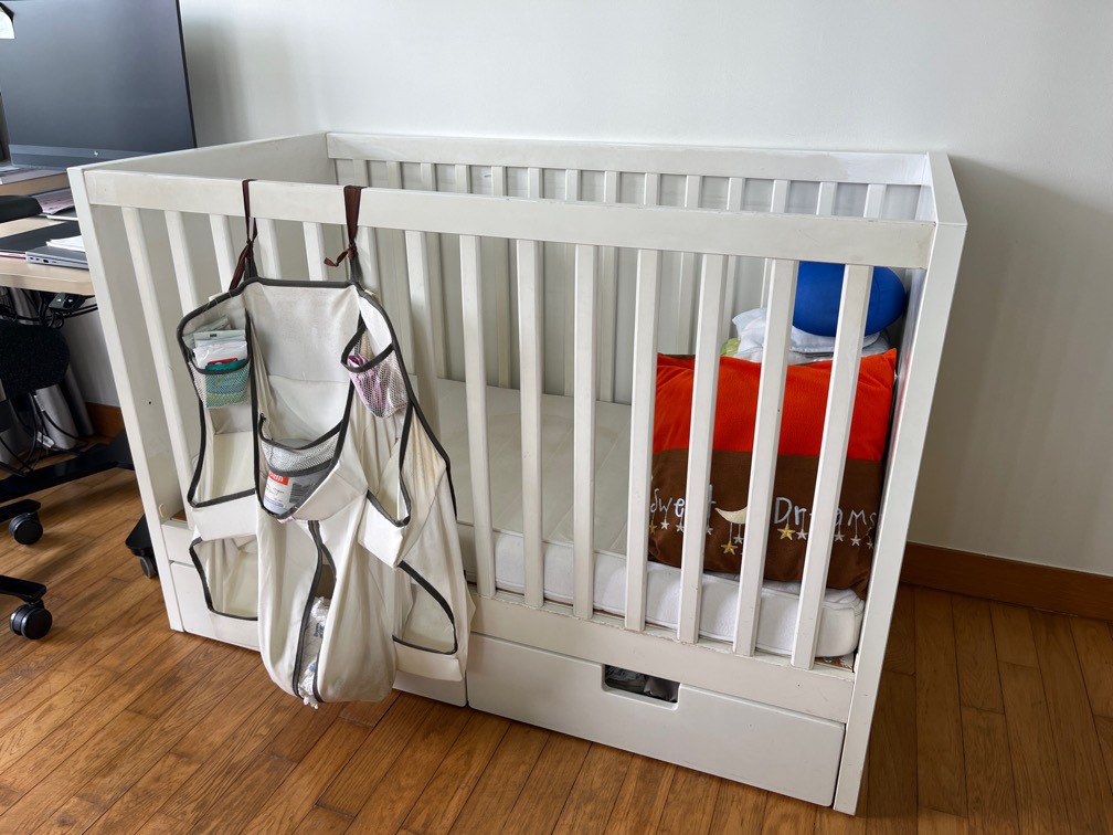 Ikea Baby Cot, Babies & Kids, Baby Nursery & Kids Furniture, Cots