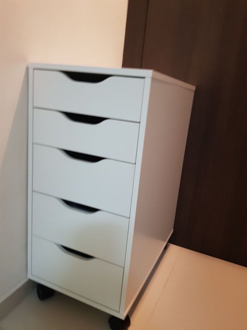 IKEA Drawer unit on caster wheels., Furniture & Home Living, Furniture