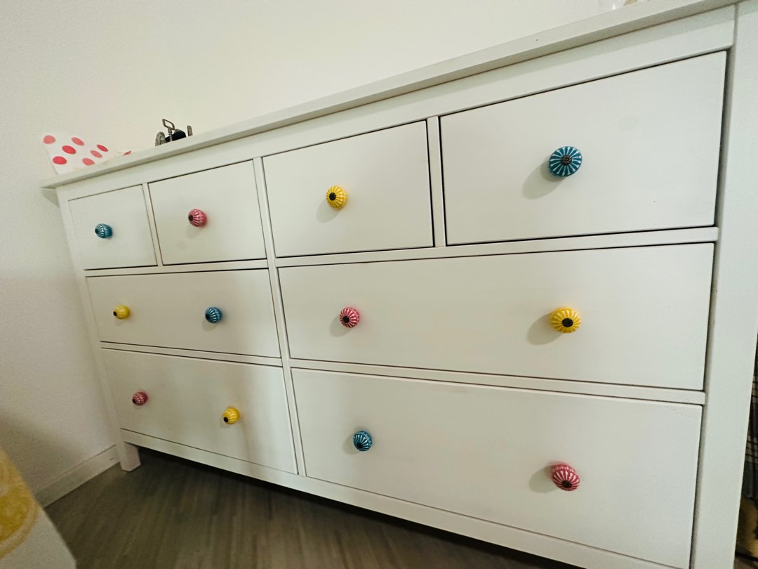 Ikea HEMNES Chest Of 8 Drawers, Furniture & Home Living, Furniture