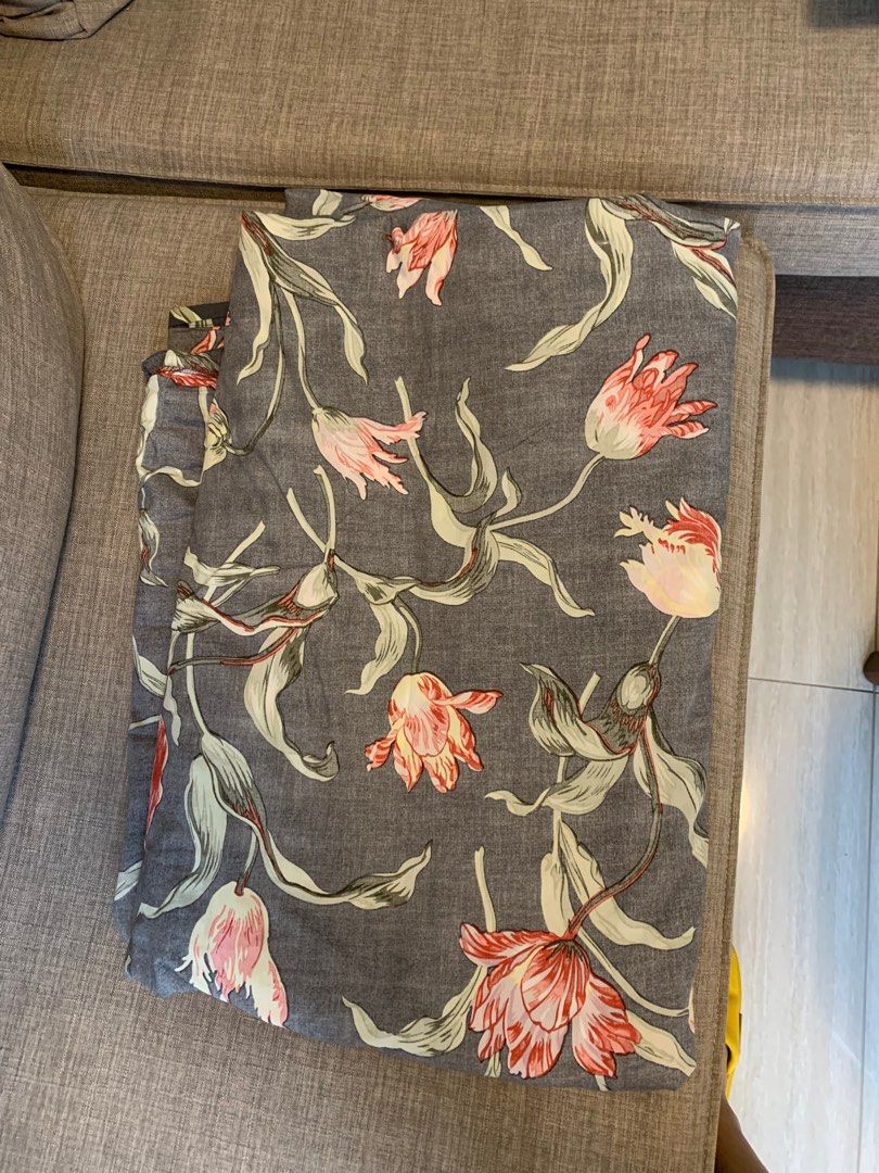 Ikea king size quilt cover, Furniture & Home Living, Bedding & Towels