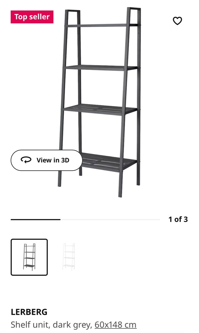 IKEA Rack Shelf, Furniture & Home Living, Furniture, Shelves,